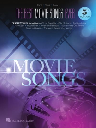The Best Movie Songs Ever Songbook - 5th Edition - Hal Leonard Corp. - Bøker - Hal Leonard Corporation - 9781540048356 - 1. desember 2019