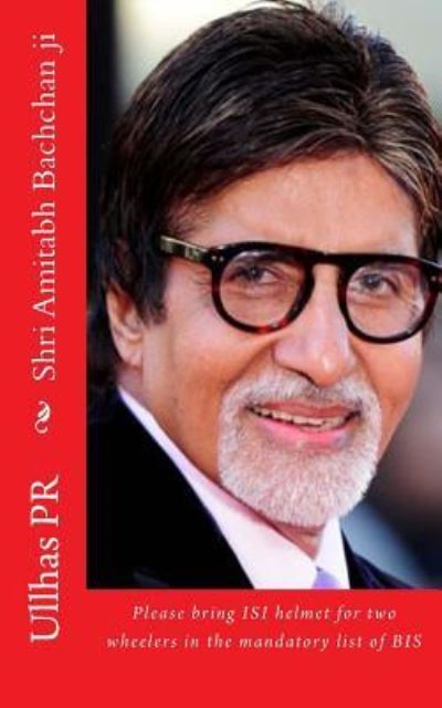 Cover for Ullhas Pr · Shri Amitabh Bachchan ji (Paperback Book) (2017)