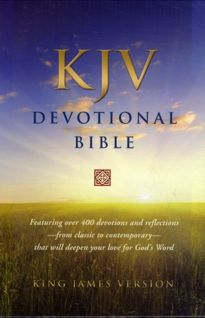 Cover for Hendrickson Publishers · KJV Devotional Bible (Leather Book) [Black/Tan Imitation] (2011)