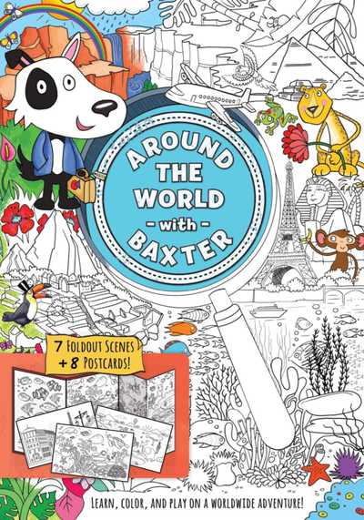 Cover for Courtney Acampora · Around the World with Baxter (Paperback Book) (2018)