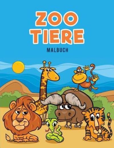Cover for Coloring Pages for Kids · Zoo Tiere Malbuch (Taschenbuch) (2017)