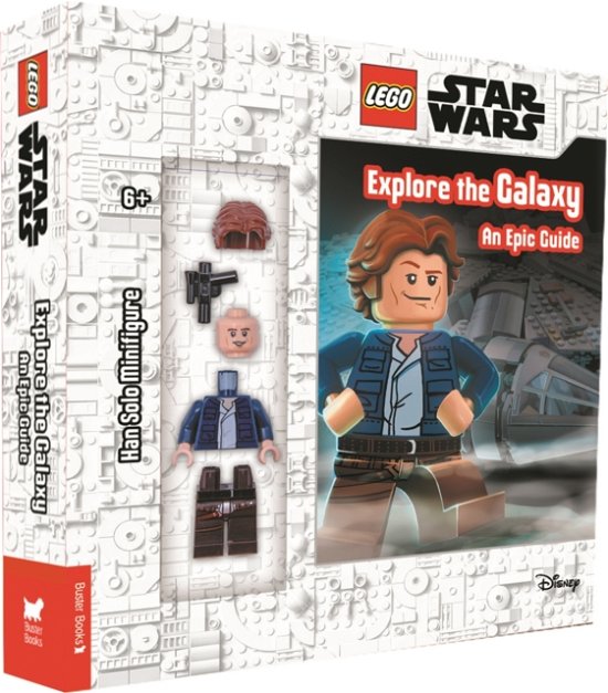 Cover for Lego® · LEGO® Star Wars™: Explore the Galaxy: An Epic Guide (with Han Solo minifigure) (Innbunden bok) (2024)