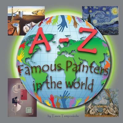 Cover for Tasos Tsimpoukidis · A-Z Famous Painters (Paperback Book) (2018)