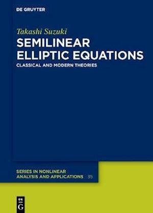 Cover for Suzuki · Semilinear Elliptic Equations (Bog) (2020)