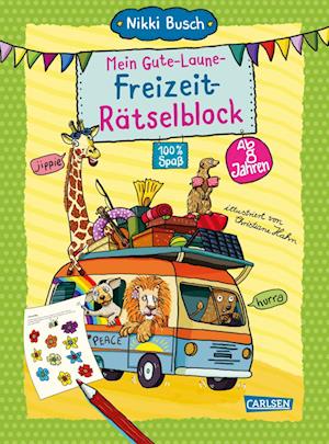 Cover for Nikki Busch · Rätselspaß Grundschule: Mein Gute-Laune-Freizeit-Rätselblock (Book) (2025)