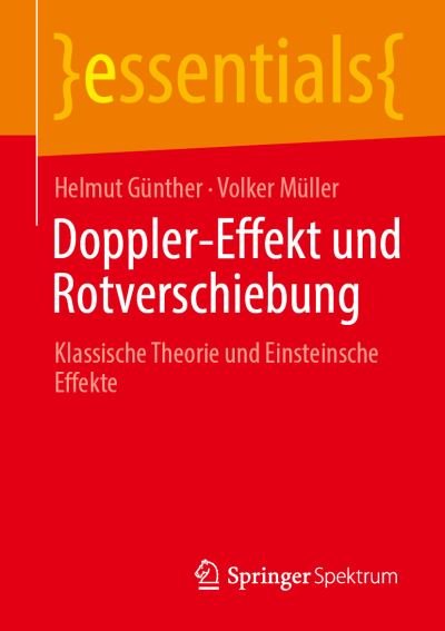 Cover for Günther · Doppler Effekt und Rotverschiebung (Book) (2021)