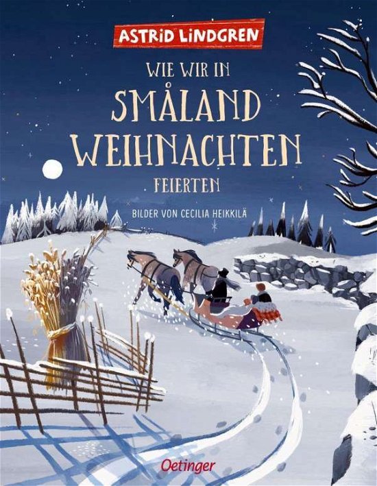 Cover for Lindgren · Wie wir in Småland Weihnachten (Book)