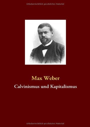 Cover for Max Weber · Calvinismus Und Kapitalismus (Paperback Book) [German edition] (2009)