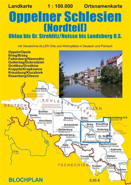 Cover for Bloch · Landkarte Oppelner Schlesien (Nor (Buch)