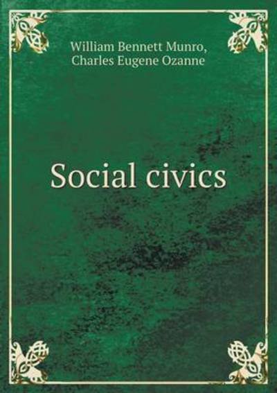 Cover for William Bennett Munro · Social Civics (Paperback Bog) (2015)