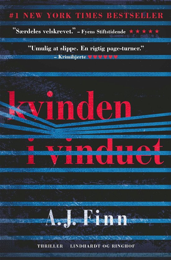 Cover for A.J. Finn; Dan Mallory · Kvinden i vinduet (Pocketbok) [2. utgave] (2019)