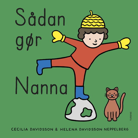 Cover for Cecilia Davidson · Sådan gør Nanna (Cardboard Book) [1. Painos] (2025)