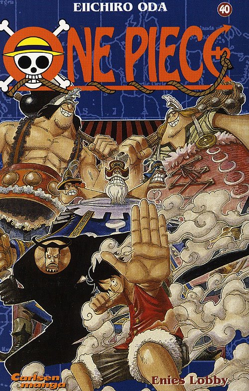 Cover for Eiichiro Oda · One Piece¤Carlsen manga, 40: One Piece 40: Enies Lobby (Hæftet bog) [1. udgave] (2008)