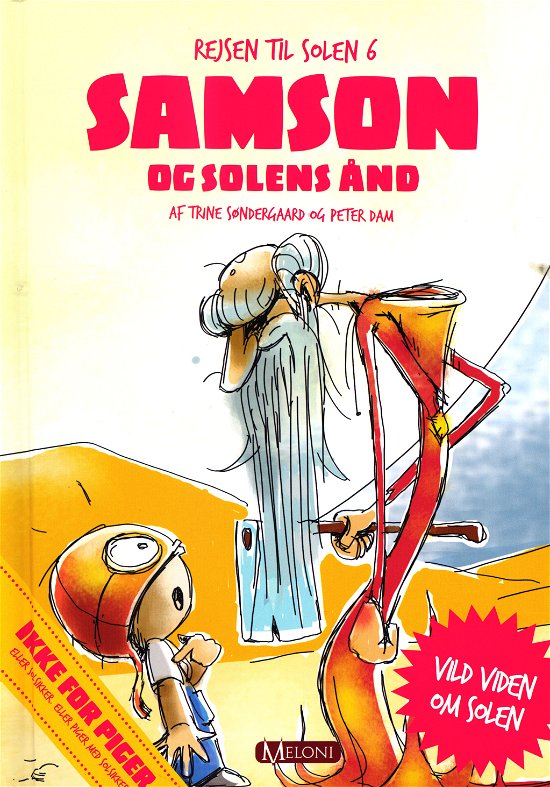Cover for Trine Søndergaard og Peter Dam · Rejsen til solen  6: Samson og Solens ånd (Hardcover Book) [1e uitgave] (2015)
