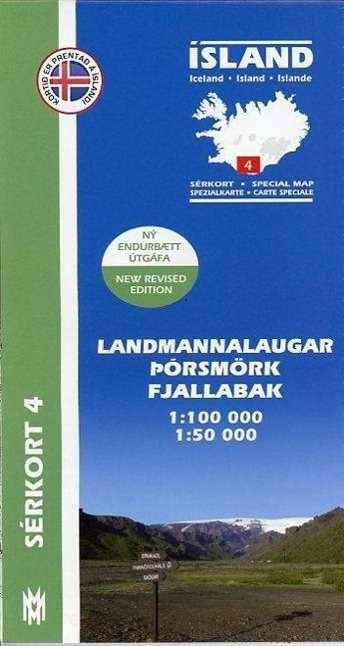 Cover for Mal og Menning · Island-Sérkort.04 Landmannalaugar,Pórsm (Bok)