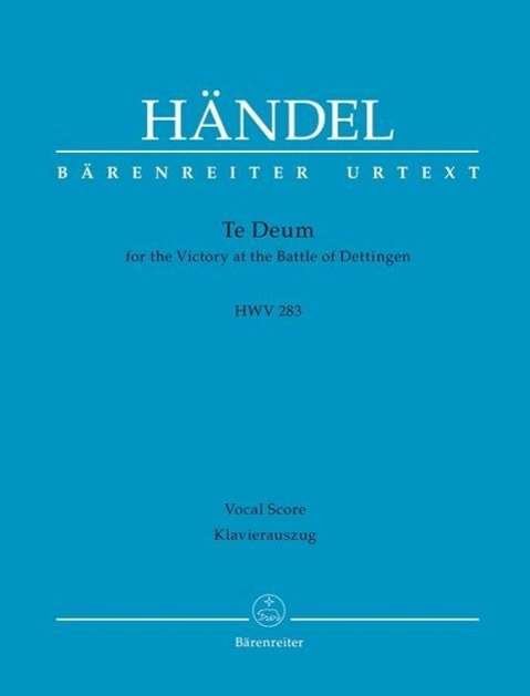 Cover for Handel · Dettinger Te Deum HWV 283 (Buch)