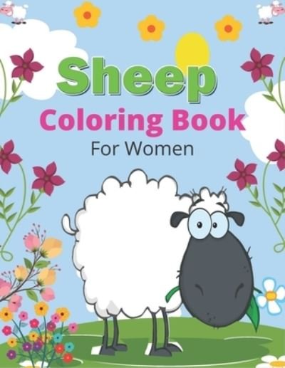 Cover for Drowsa Publications · SHEEP Coloring Book For Women (Pocketbok) (2020)