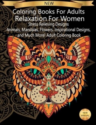 Cover for Mandala Publishing · Coloring Books For Adults Relaxation for women (Paperback Book) (2020)