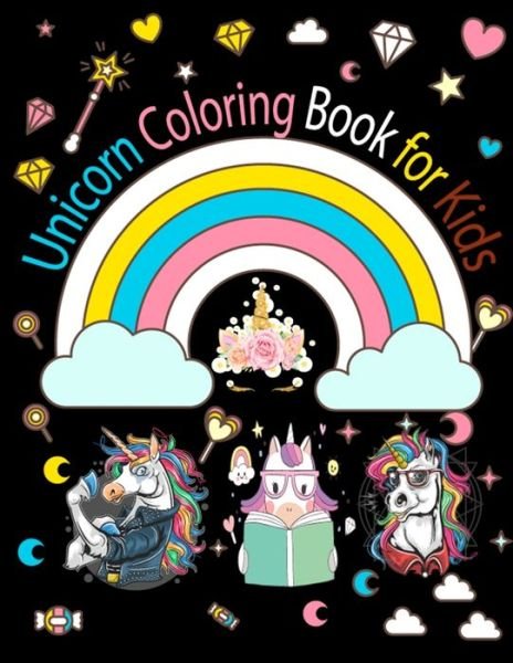 Unicorn Coloring Book for Kids - Ak Publishing House - Bøker - Independently Published - 9798640683356 - 27. april 2020