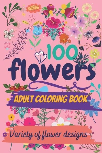Cover for Green Apple · 100 flower desings (Pocketbok) (2020)