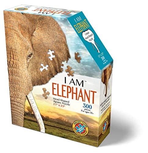 Mini - Elephant - puzzel - 300 stukjes - I Am - Koopwaar -  - 0040232457357 - 