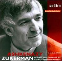 Cover for Mozart / Strauss / Dso Berlin / Ashkenazy · Mozart Violin Concerto (CD) (2008)