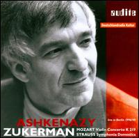 Mozart Violin Concerto - Mozart / Strauss / Dso Berlin / Ashkenazy - Musiikki - AUD - 0422143975357 - tiistai 8. heinäkuuta 2008