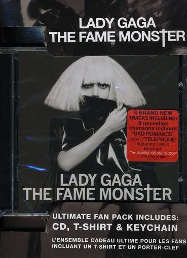 Cover for Lady Gaga · Ultimate Fan Pack (Cd, T-shirt - Juniors Girls Large &amp; Keychain) (CD) [size L] (2010)
