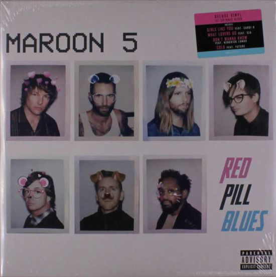 Cover for Maroon 5 · Red Pill Blues (LP) [Coloured edition] (2018)