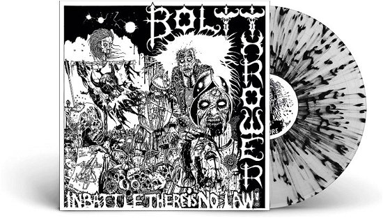 Cover for Bolt Thrower · In Battle There is No Law (Clear W/ Grey &amp; Black Splatter Vinyl) (LP) (2021)