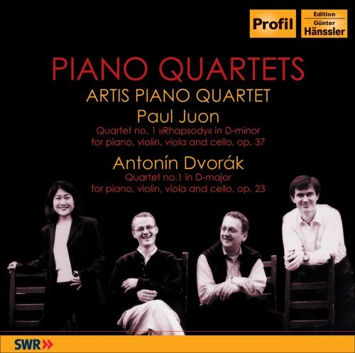 Quartet 1 Rhapsody Op 37 / Quartet 1 Op 23 - Juon / Dvorak / Artis Piano Quartet - Musik - PROFIL - 0881488701357 - 30 oktober 2007