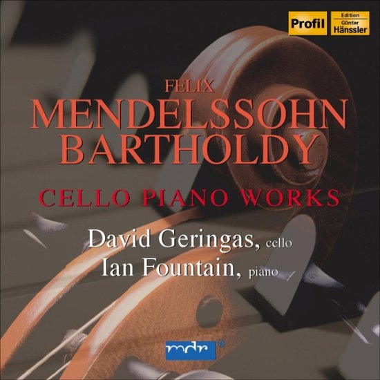 Cover for Mendelssohn-bartholdy / Geringas / Fountain · Cello Piano Works (CD) (2010)