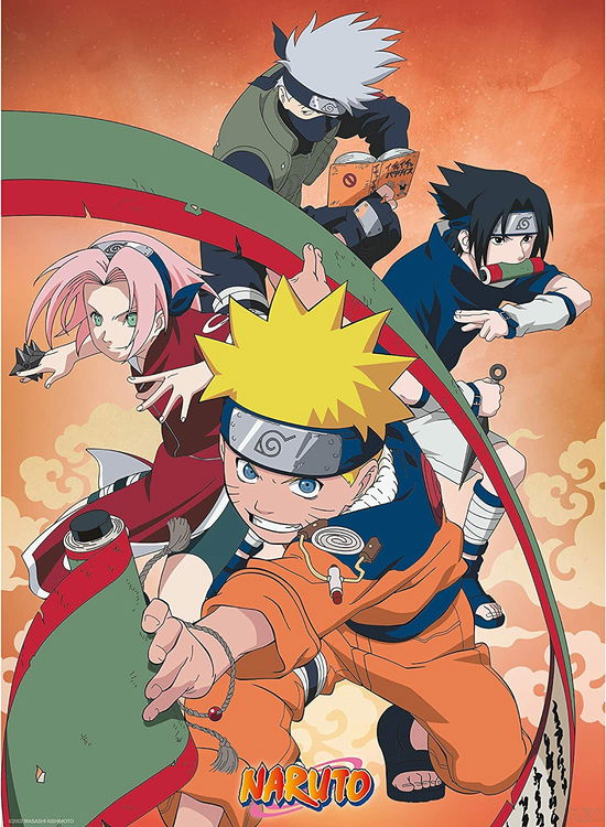 Cover for Kleines Poster · NARUTO - Poster Team 7 (52x38) (MERCH) (2019)