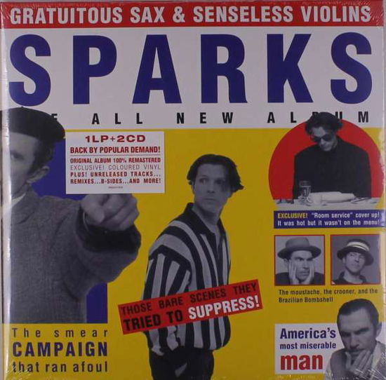 Cover for Sparks · Gratuitous Sax &amp; Senseless Vio (CD) [Deluxe edition] (2019)