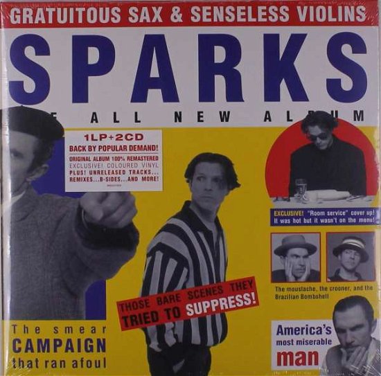 Gratuitous Sax & Senseless Vio - Sparks - Musiikki - BMG Rights Management LLC - 4050538529357 - perjantai 15. marraskuuta 2019
