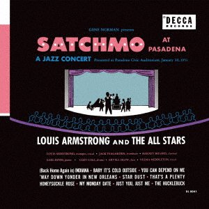 Cover for Louis Armstrong · Satchmo At Pasadena (CD) [Japan Import edition] (2021)