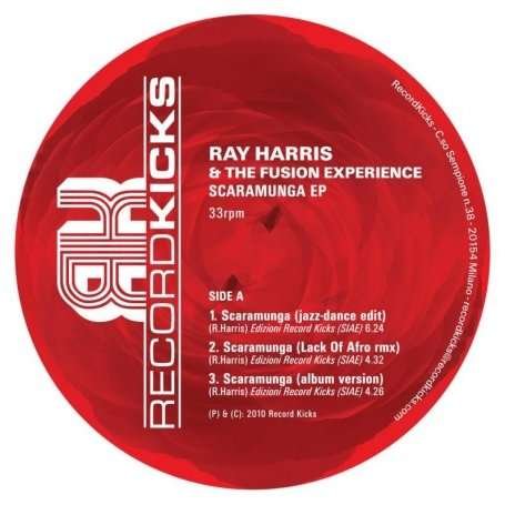 Cover for Ray -&amp; The Fusion Experience- Harris · Scaramunga (LP) (2010)