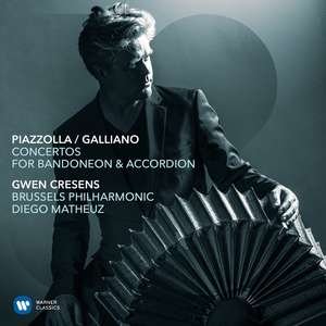 Cover for Piazzolla / Galliano · Concertos for Bandoneon &amp; Accordeon (CD) (2018)