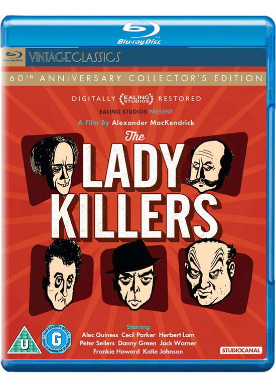 Cover for The Ladykillers · The Ladykillers - Anniversary Edition (Blu-Ray) (2015)