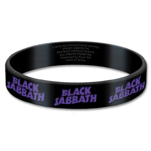 Cover for Black Sabbath · Black Sabbath Gummy Wristband: Logo (MERCH) (2014)