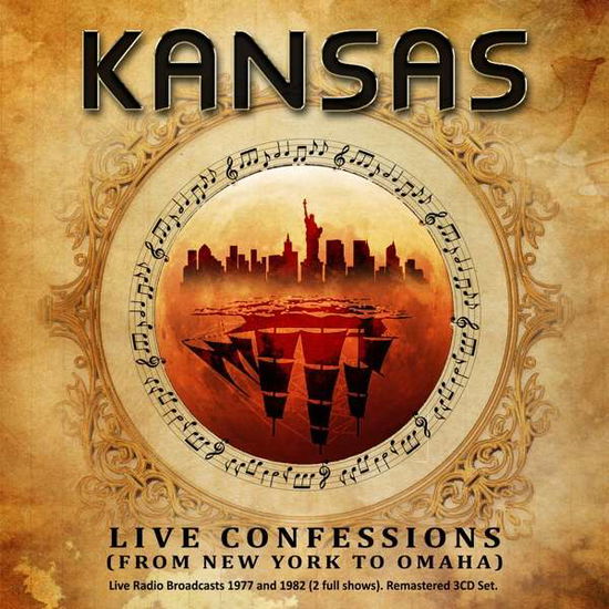 Live Confessions - Kansas - Musikk - CANNONBALL - 5081304356357 - 19. august 2016