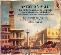 Cover for A. Vivaldi · La Viola Da Gamba In Conc (CD) (2002)