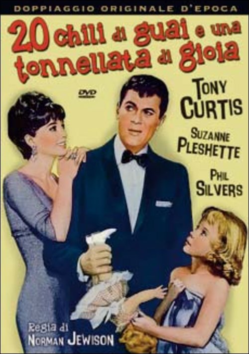 Cover for Suzanne Pleshette Tony Curtis · 20 Chili Di Guai E Una Tonnellata Di Gioia (DVD) (2017)