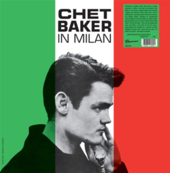 Cover for Chet Baker · In Milan (Numbered Edition) (Clear Vinyl) (LP) [Numbered edition] (2024)