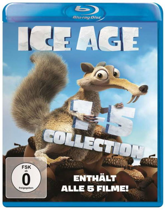 Cover for Ice Age · Ice Age - Teil 1-5 (Blu-ray) (2020)