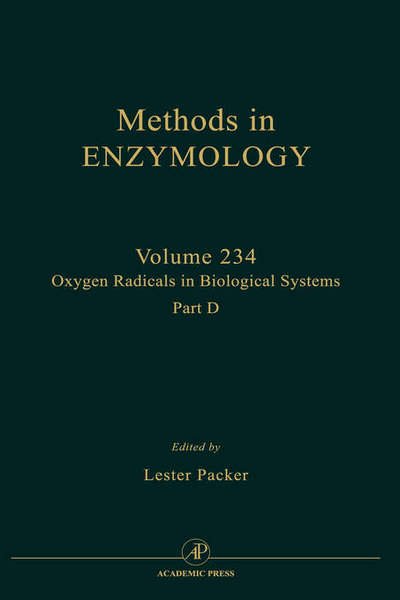 Cover for Sidney P Colowick · Oxygen Radicals in Biological Systems, Part D - Methods in Enzymology (Innbunden bok) (1994)