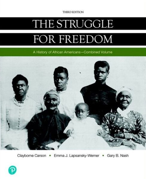 Cover for Clayborne Carson · Struggle for Freedom, The: A History of African Americans, Combined Volume (Loose-leaf) (2018)