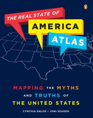 Cover for Joni Seager · The Real State of America Atlas: Mapping the Myths and Truths of the United States (Paperback Book) (2011)