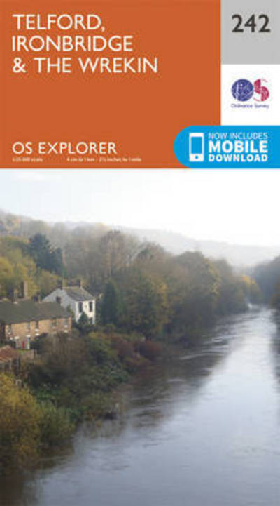 Telford, Ironbridge and the Wrekin - OS Explorer Map - Ordnance Survey - Livros - Ordnance Survey - 9780319244357 - 16 de setembro de 2015