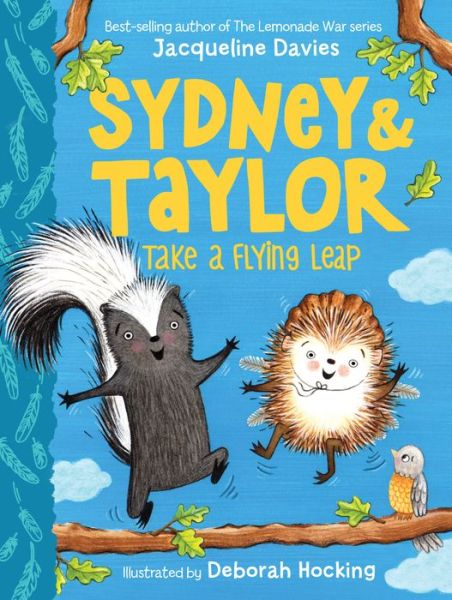 Cover for Jacqueline Davies · Sydney and Taylor Take a Flying Leap - Sydney and Taylor (Inbunden Bok) (2021)